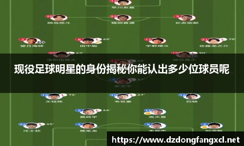 现役足球明星的身份揭秘你能认出多少位球员呢